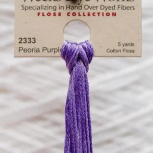 Peoria Purple 2333, Weeks