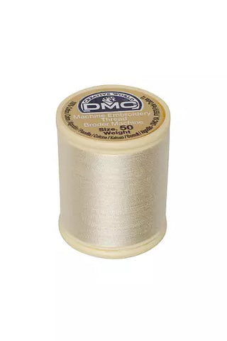 #237 Ecru, 50wt Machine Embroidery Thread, DMC
