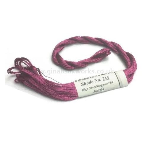 243 Grape, Rajmahal Art Silk Floss