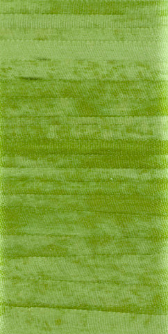 252 Jade Lime, Overdyed 4mm, River Silks