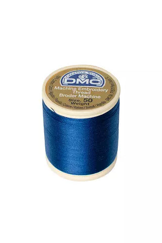 #311 Dark Polar Blue, 50wt Machine Embroidery Thread, DMC
