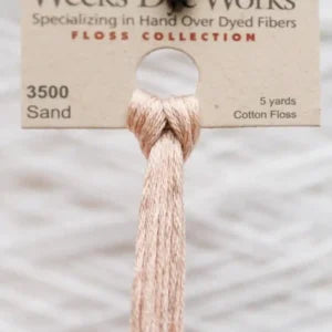 Sand 3500, Weeks