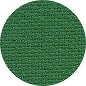 *359670 Xmas Green 18 ct Aida cloth