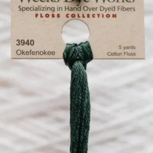 Okefenokee 3940, Weeks