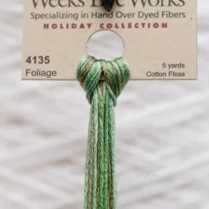 Foliage 4135, Weeks