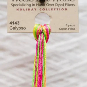 Calypso 4143, Weeks