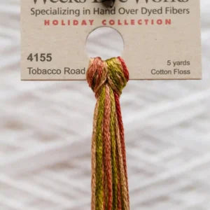 Tobacco Road 4155, Weeks