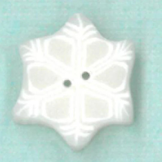 Tiny Snowflake JAB4442T, Just Another Button Company