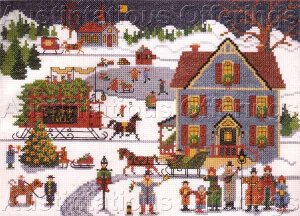 Yuletide Village Kit, Dimensions