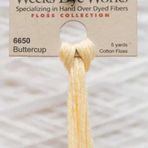 Buttercup 6650, Weeks