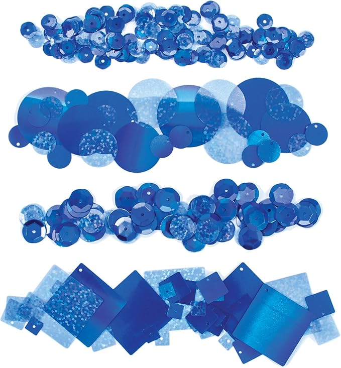 Royal Blue Dream Sequins, Darice