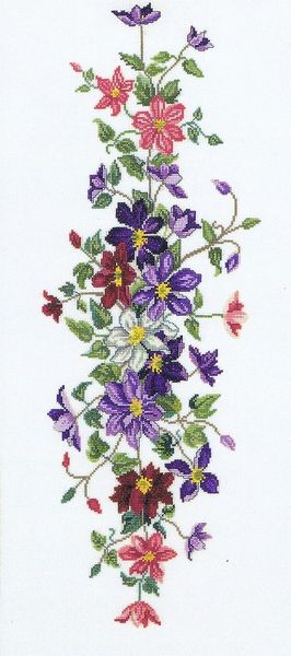 Clematis Table runner, Eva Rosenstand