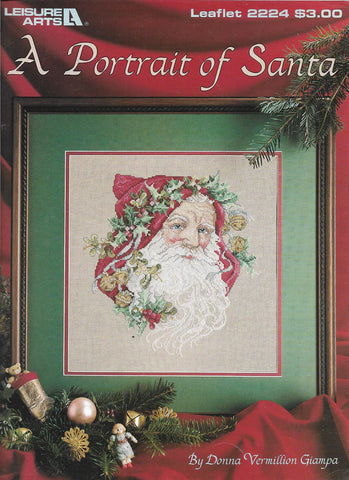 A Portrait of Santa, Leisure Arts