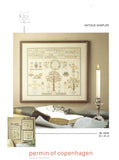 Antique Sampler 39-3048 Kit, Permin of Copenhagen