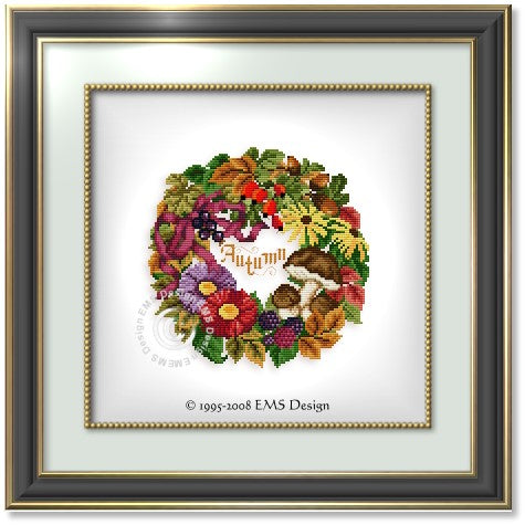 Autumn Wreath, Ellen Mauer-Stroh