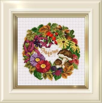 Autumn Wreath, Ellen Mauer-Stroh