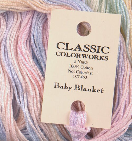 Baby Blanket CCT-093, Classic Colorworks