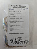 Bargello Biscornu Violet Accessory Pack, The Victoria Sampler
