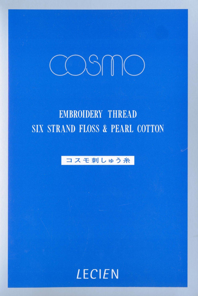 Cosmo Embroidery Thread Color Card