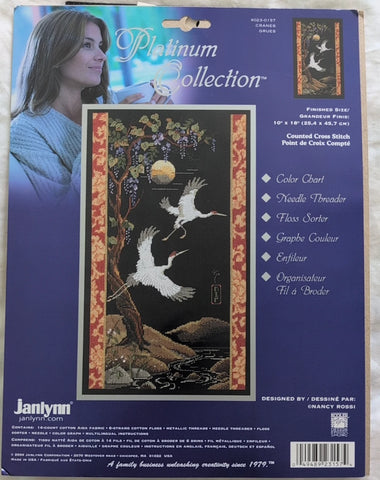 Cranes-Platinum Collection, Janlynn