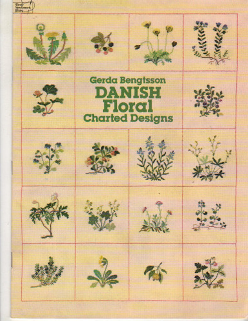 Danish Floral Charted Designs-Gerda Bengtsson, Dover Needlework Series