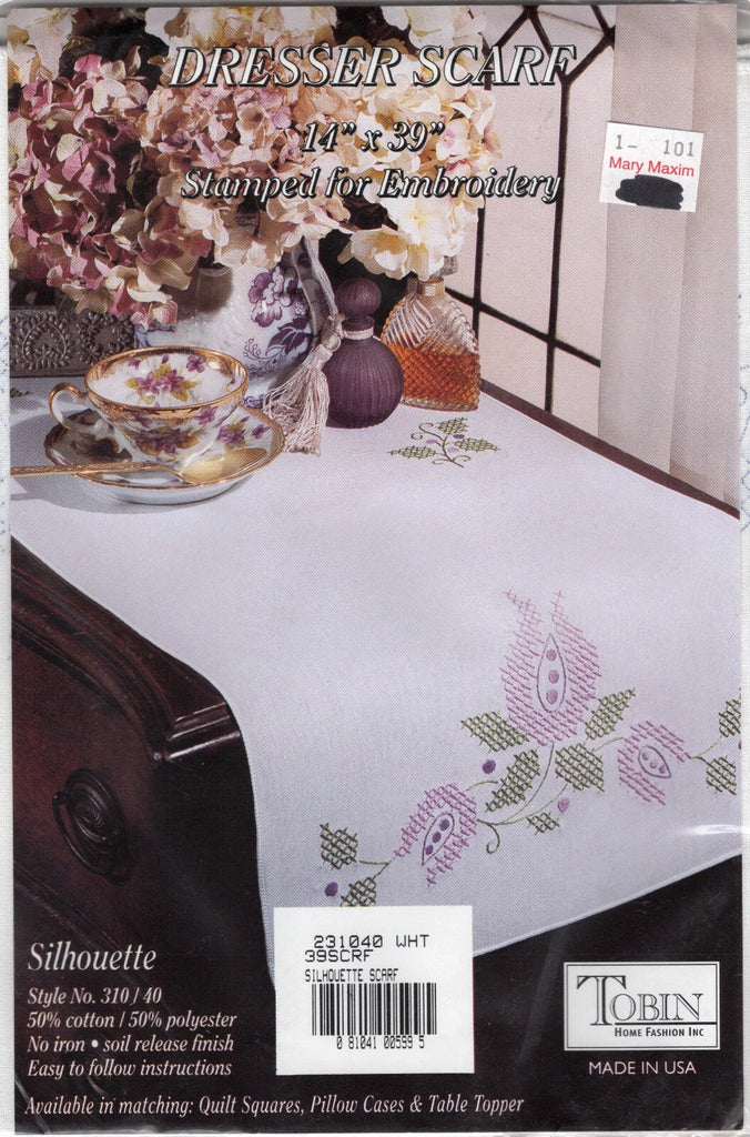 Silhouette Dresser Scarf, Tobin
