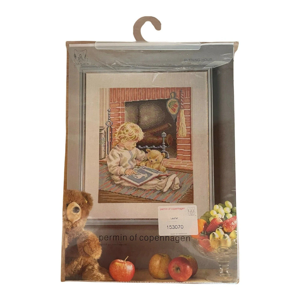 Evening Hour/Teddy Story, Permin of Copenhagen