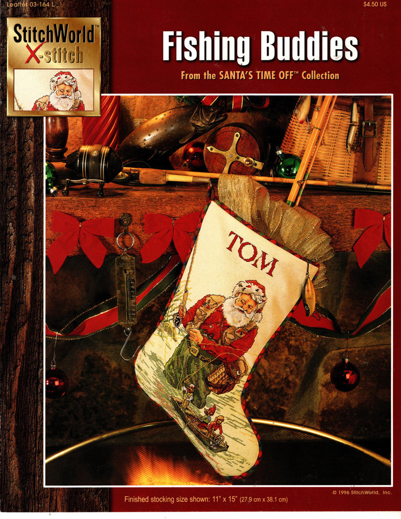 Fishing Buddies, Stitch World X-Stitch