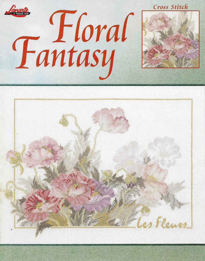 Floral Fantasy-Lanarte, Leisure Arts
