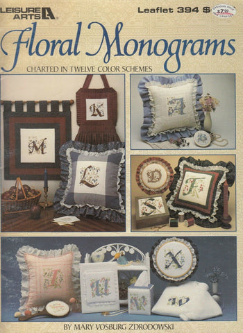 Floral Monograms, Leisure Arts