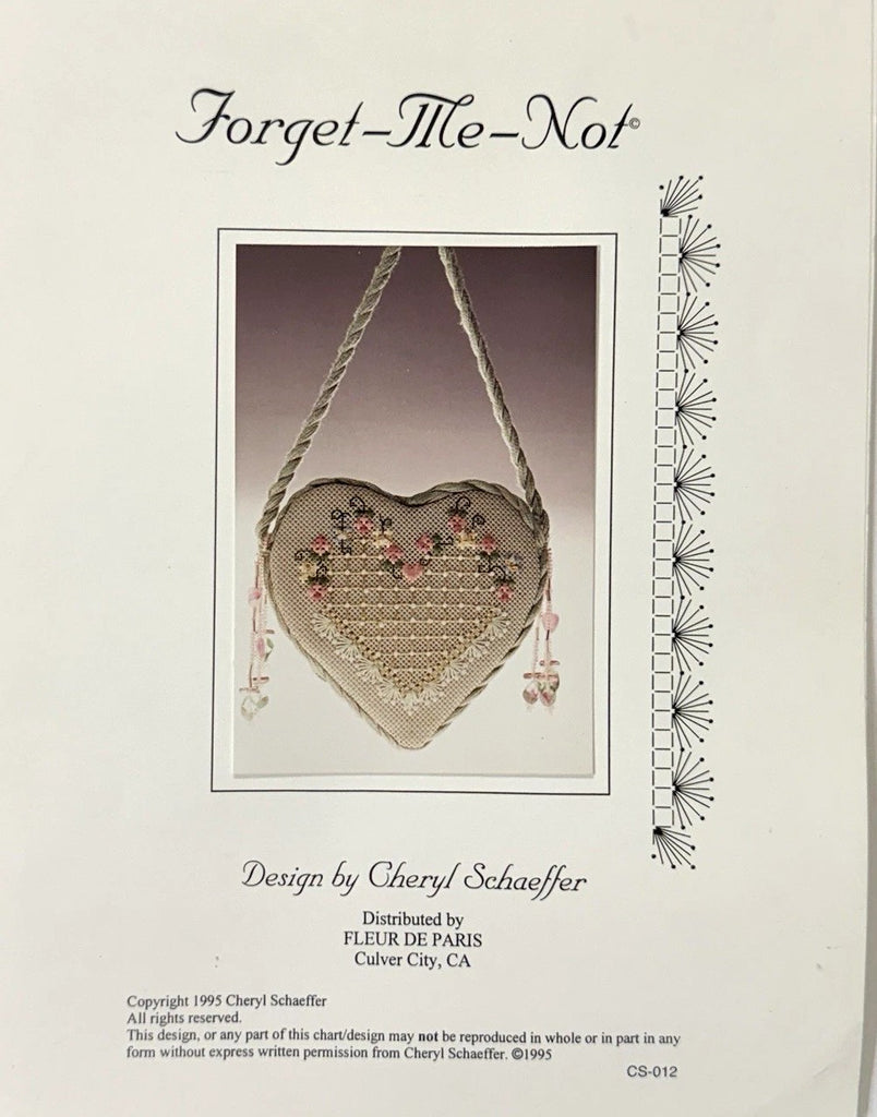Forget-Me-Not, Cheryl Schaeffer