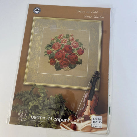 From an Old Rose Garden Leaflet, Permin of Copenhagen