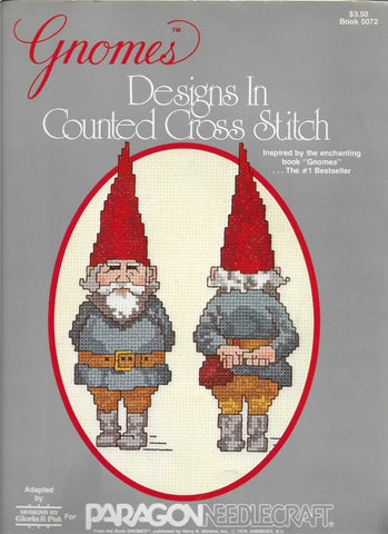 Gnomes-Designed in Counted Cross Stitch, Designs by Gloria & Pat