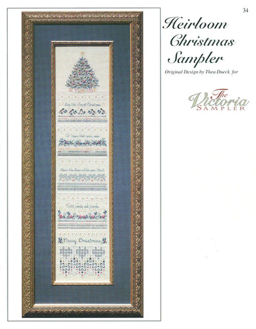 Heirloom Christmas Sampler, The Victoria Sampler