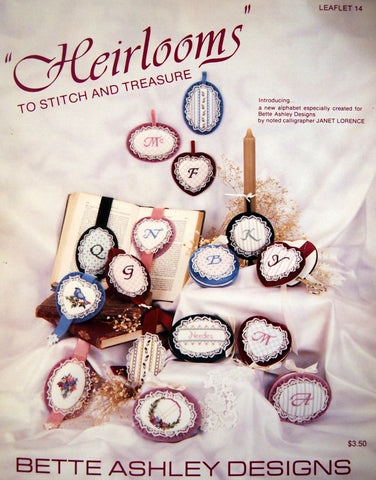 Heirlooms to Stitch and Treasure, Bette Ashley Designs