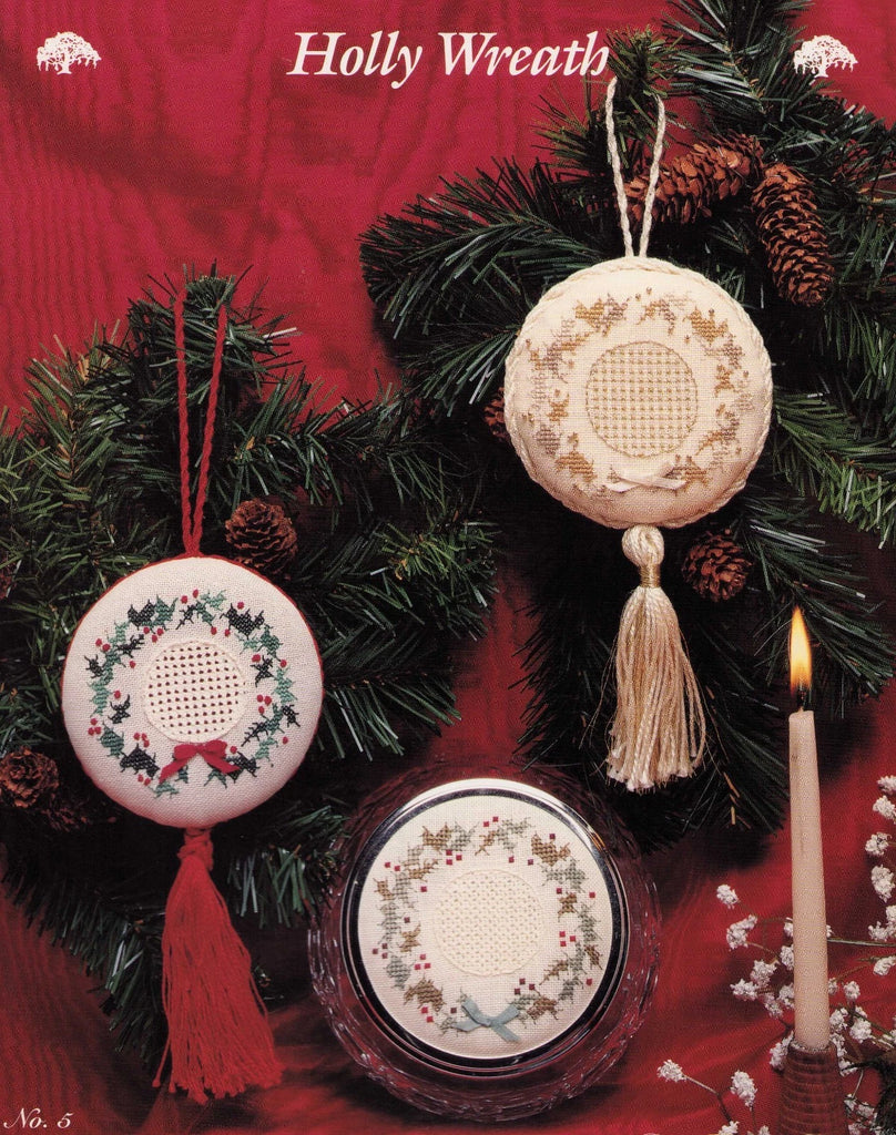 Holly Wreath, Moss Creek Designs