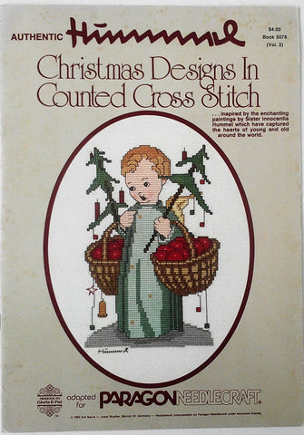 Hummel Designs Christmas Designs in Counted Cross Stitch Book 5078 Vol 2, Designs by Gloria & Pat