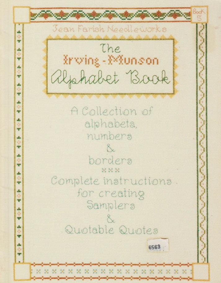 The Irving-Munson Alphabet Book, Jean Farish Needlworks