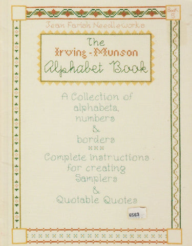 The Irving-Munson Alphabet Book, Jean Farish Needlworks