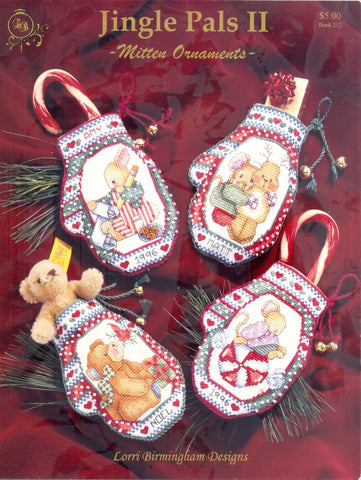 Jingle Pals II-Mitten Ornaments, Lorri Birmingham Designs