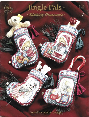 Jingle Pals-Stocking Ornaments, Lorri Birmingham Designs