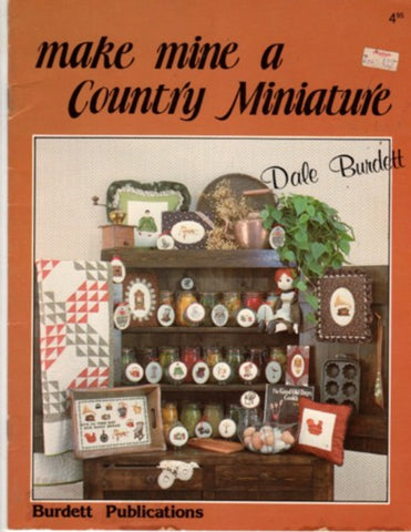 Make Mine a Country Miniature, Dale Burdett