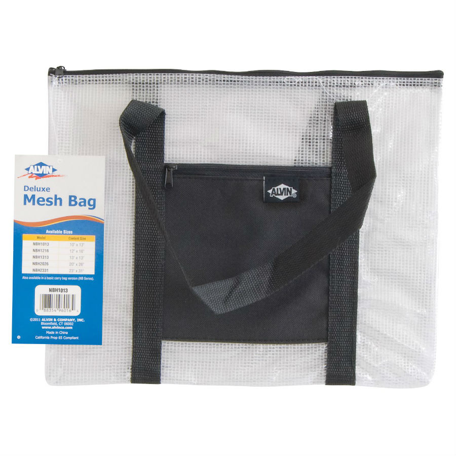 Deluxe Mesh Bag 10" x 13" with Handles, Prestige