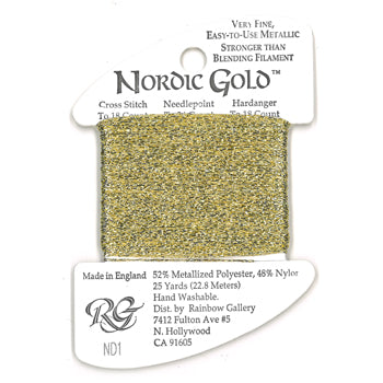 ND1 Pale Gold, Rainbow Gallery