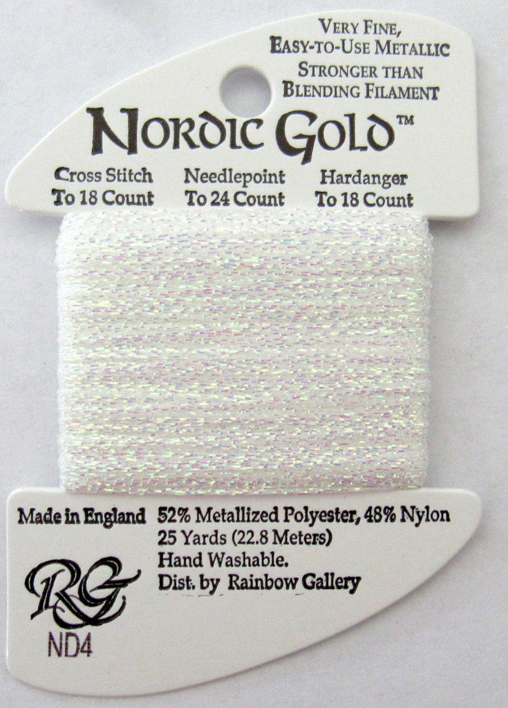 ND4 White Pearl, Rainbow Gallery