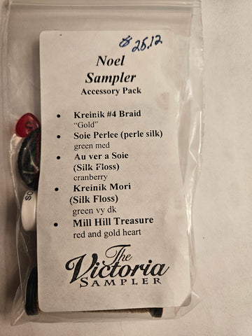 Noel Sampler Accessory Pack, The Victoria Sampler