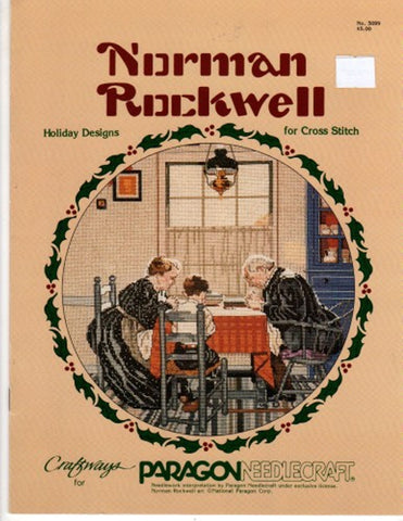 Norman Rockwell Holiday Designs for Cross Stitch, Craftways for Paragon Needlecraft