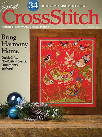 2016 November December Just Cross Stitch