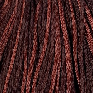 Burnt Chocolate #O547, 6 strand floss, Valdani