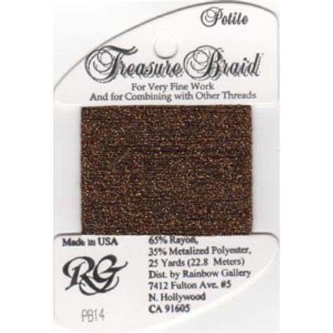 PB14 Bronze, Treasure Braid Petite